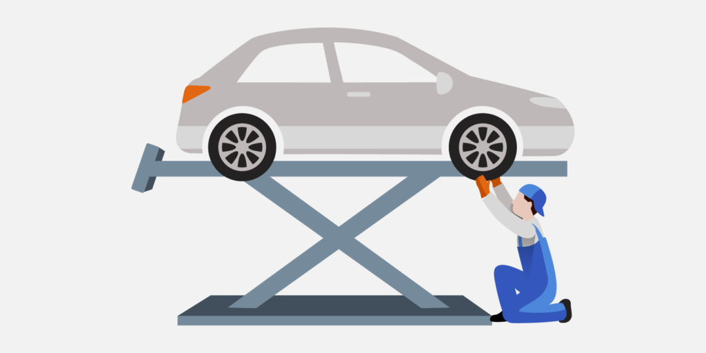 Un centre de contrôle technique automobile et l’envoi de SMS